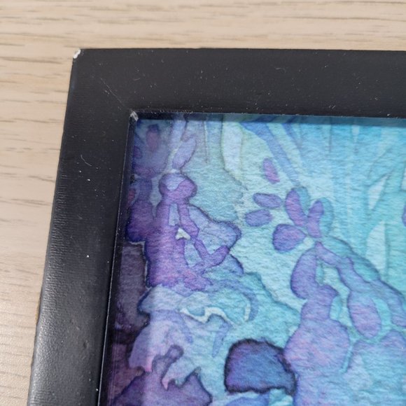 Floral Frolic Book + Water Color Framed Poster Print 1st Edition Soft Cover - Picture 8 of 12